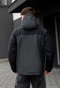 Фото - Універсальна чоловіча куртка Staff graphite & black - Men box