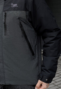 Фото - Універсальна чоловіча куртка Staff graphite & black - Men box
