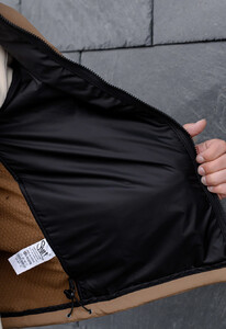Фото - Демісезонна чоловіча куртка Staff soft shell ob beige & black - Men box