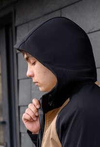 Фото - Демісезонна чоловіча куртка Staff soft shell ob beige & black - Men box