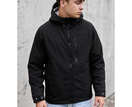 Фото - Універсальна чоловіча куртка Staff soft shell mo black - Men box