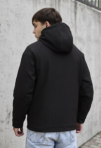 Фото - Універсальна чоловіча куртка Staff soft shell mo black - Men box