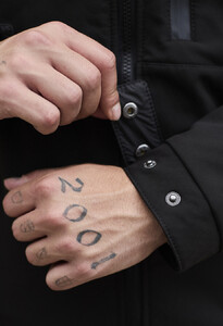 Фото - Універсальна чоловіча куртка Staff soft shell mo black - Men box