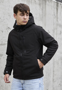 Фото - Універсальна чоловіча куртка Staff soft shell mo black - Men box