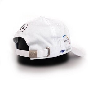 Фото - Всесезонная кепка Sport Line белая с лого Mercedes-Benz - Men box