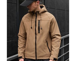 Фото - Светло-коричневая мужская куртка Staff di light brown - Men box