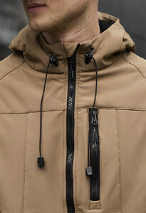 Фото - Светло-коричневая мужская куртка Staff di light brown - Men box