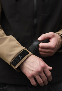 Фото - Двухцветная куртка для мужчин Staff di light brown & black - Men box