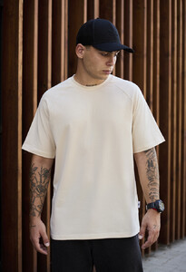 Фото - Базовая бежевая футболка Staff beige - Men box