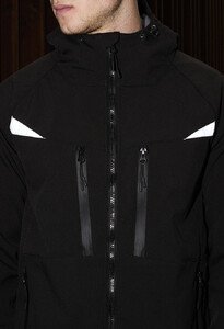 Фото - Повсякденна чоловіча куртка Staff soft shell bu black - Men box