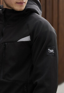 Фото - Повсякденна чоловіча куртка Staff soft shell bu black - Men box