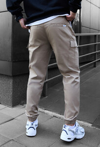 Фото - Однотонные мужские штаны Staff pf cargo beige - Men box