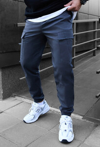 Фото - Всесезонные штаны карго Staff pf cargo gray - Men box
