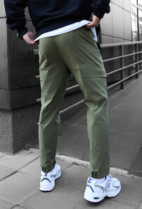 Фото - Штаны в цвете хаки Staff cargo pel khaki - Men box