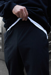 Фото - Всесезонные черные штаны Staff pa spandex black - Men box