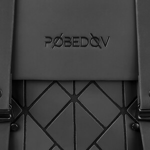 Фото - Молодіжний рюкзак Pobedov чорного кольору Romb - Men box