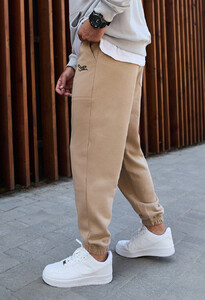 Фото - Бежеві спортивні штани Staff al beige - Men box