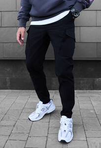 Фото - Повседневные штаны карго Staff cargo fa black - Men box