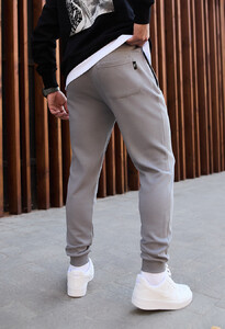 Фото - Чоловічі спортивні штани Staff light gray logo - Men box