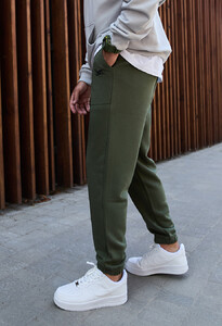 Фото - Спортивные штаны в цвете хаки Staff al khaki - Men box