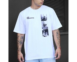 Фото - Молодіжна біла футболка Staff professional oversize - Men box