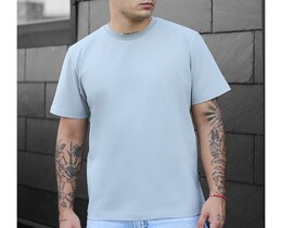 Фото - Базова футболка для хлопців Staff light gray basic - Men box