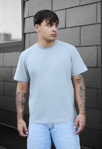 Фото - Базова футболка для хлопців Staff light gray basic - Men box