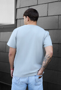 Фото - Базова футболка для хлопців Staff light gray basic - Men box
