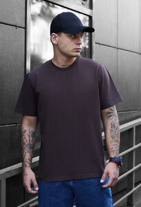 Фото - Темно-коричнева футболка Staff dark brown basic - Men box