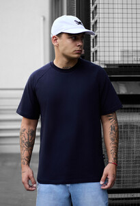 Фото - Повседневная мужская футболка Staff navy - Men box