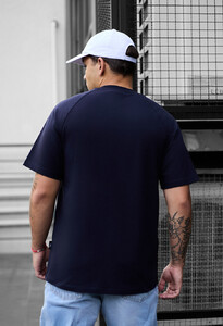 Фото - Повседневная мужская футболка Staff navy - Men box