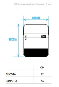 Фото - Повсякденна сумка через плече Staff gray - Men box
