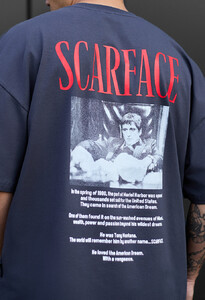 Фото - Мужская оверсайз футболка Staff scar oversize - Men box