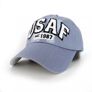 Фото - Бейсболка від бренду Sport Line блакитна з логотипом USAF - Men box
