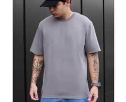 Фото - Футболка в стилі оверсайз Staff gray oversize - Men box