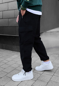 Фото - Базовые мужские штаны Staff cargo al black - Men box