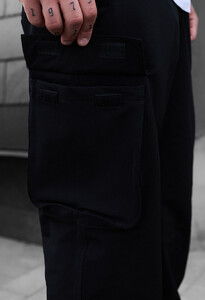 Фото - Базовые мужские штаны Staff cargo al black - Men box