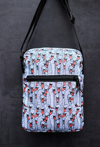 Фото - Молодіжна барсетка з лебедями Staff swan - Men box