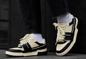 Фото - Всесезонні чоловічі кросівки Staff beige & black - Men box