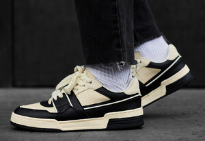 Фото - Всесезонні чоловічі кросівки Staff beige & black - Men box
