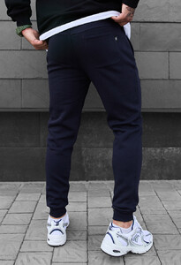Фото - Зимние темно-синие штаны Staff bex navy fleece - Men box