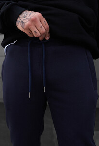 Фото - Зимние темно-синие штаны Staff bex navy fleece - Men box