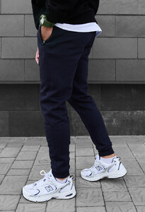 Фото - Зимние темно-синие штаны Staff bex navy fleece - Men box