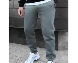 Фото - Светло-оливковые штаны Staff dax light olive fleece - Men box