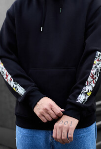 Фото - Теплое оверсайз худи Staff fish oversize fleece - Men box