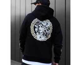 Фото - Оверсайз худі на зиму Staff snakes oversize fleece - Men box