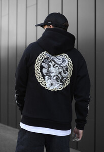 Фото - Оверсайз худи на зиму Staff snakes oversize fleece - Men box