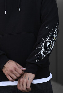 Фото - Оверсайз худи на зиму Staff snakes oversize fleece - Men box