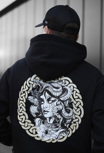 Фото - Оверсайз худи на зиму Staff snakes oversize fleece - Men box