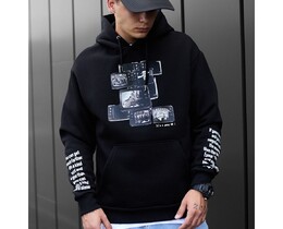 Фото - Тепле молодіжне худі Staff on oversize fleece - Men box